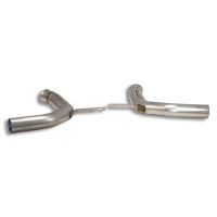 Supersprint Connecting pipes kit Right + Left for OEM centre exhaust fits for MERCEDES R230 SL 65 AMG Black Series V12 Bi-Turbo 08 - 09 (670 hp)