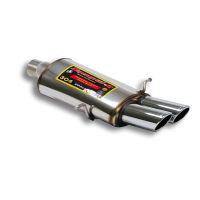 Supersprint Rear exhaust 100 x 75 -RS Look- fits for AUDI A4 RS4 QUATTRO 2.7i V6 (380 Hp)  00 -  02