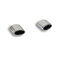 Supersprint Endrohrsatz Rechts O 145x95 + passend für SEAT LEON 1.6i (102 Hp)  06 -