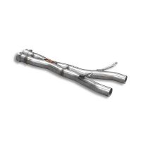Supersprint Mittelrohr + X-Pipe (alt. 84.56.03) passend für MERCEDES R171 SLK 55 AMG V8  04 -