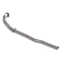 Supersprint Pipe Kit for turbo charger.( Replaces catalytic converter) fits for VW GOLF VI R 2.0 TFSI (270 Hp) 2010 -(Impianto Ø76mm)