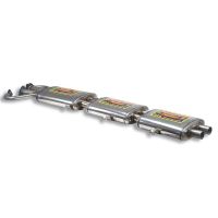 Supersprint Front + centre exhaust Right (3 Silencers) - Available on demand fits for FERRARI 400