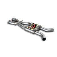 Supersprint X-Pipe + Mittelschalldämpfer passend für BMW E90 Berlina M3 4.0 V8 07 - Per trasformazione Supercharger