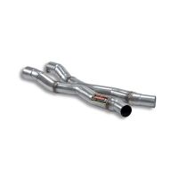 Supersprint Mittelrohr Rechts - Links -X-Pipe- passend für FERRARI 599 GTB V12 Fiorano  06 -