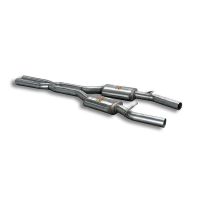 Supersprint middle muffler +X-Pipe fits for DODGE Challenger SRT 8 6.1i V8 2008 -> 2014