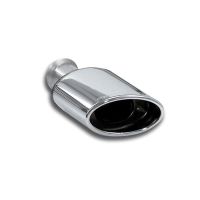 Supersprint Endrohrsatz 145x95 passend für SEAT LEON 2.0 TFSi (185 Hp) 06 - (Ø65mm)