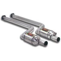 Supersprint Front exhaust with Metallic catalytic converter Right + Left fits for BMW E82 Coupè 135i 3.0i Turbo (306 Hp Motore N55) 05/2010 - 2013