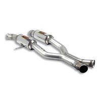 Supersprint Mittelschalldämpfer + X-Pipe passend für MERCEDES W164 ML63 AMG V8 06 -