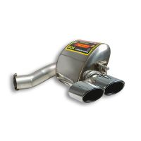 Supersprint Endschalldämpfer Rechts 120x80 passend für MERCEDES R230 SL 500 / 550 V8 (4v) 06 -07