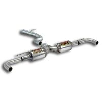 Supersprint Rear exhaust -Racing- fits for AUDI TT Mk3 2.0 TFSI Quattro (230 Hp) 2015-