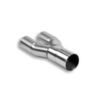 Supersprint Verbindungsrohr Y-Pipe passend für AUDI TT RS QUATTRO Plus Coupè/Roadster 2.5 TFSi (360 Hp) 2012 - 2015 Impianto Ø76mm
