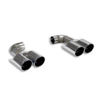Supersprint Endrohrsatz Rechts OO 90 +Links OO 90 passend für BMW E71 X6 M V8 Bi-Turbo (555 Hp) 2010 - 2014