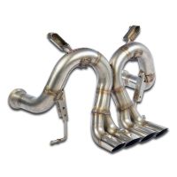 Supersprint Hinteres Rohr -X-Pipe-(für die Serien Endschalldämpfer Ersatz)-22,0 Kg passend für LAMBORGHINI AVENTADOR Coupè LP 720-4 V12 50° Anniversario 2013 (mit klappe)