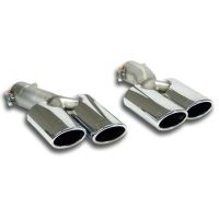 Supersprint Endpipe kit Right - Left 90x70 fits for MERCEDES W212 E 500 V8 4.7i Bi-Turbo (Berlina + S.W.) (408 Hp) 2010 - 2014