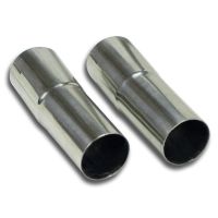 Supersprint Connecting pipes kit Right - Left for OEM centre pipe fits for MERCEDES W212 E 500 V8 4.7i Bi-Turbo (Berlina + S.W.) (408 Hp) 2010 - 2014