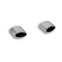 Supersprint Endpipe kit Right - Left 145x95 fits for MERCEDES C204 C 250 CDI Coupè (204 Hp) 11 -