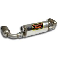 Supersprint Rear exhaust Right - Left -Sport- + Metallic catalytic converter 100 CPSI fits for PORSCHE 997 Turbo S (3.8 530 Hp) 2010 -