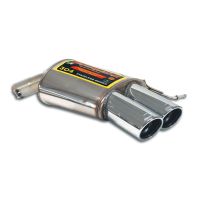 Supersprint Rear sport muffler  F1 Race right OO90 fits for RANGE ROVER SPORT SVR 5.0i V8 Supercharged (550 PS) 2015 -> 2017