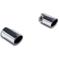 Supersprint Endpipes kit Right O100 - Left O100  fits for AUDI A5 F5 Sportback 2.0 TFSI (190 - 252 PS) 2017 ->