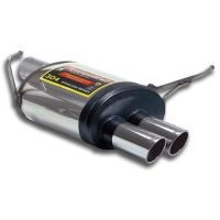 Supersprint Endschalldämpfer OO80 -Power Loop- passend für BMW E89 Z4 23i (6 cil. 204 Hp) 2009 - 2011