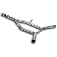 Supersprint Mittelrohr -Y-Pipe- passend für MERCEDES W212 E 300 Hybrid Blue-Tec (Berlina + S.W.) (204 Hp) 2012 - 2013