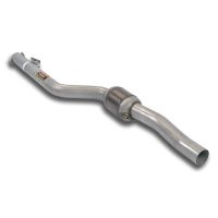 Supersprint Front Metallic catalytic converter. Left fits for MERCEDES W212 E 63 AMG V8 (Berlina + Wagon) (M157 5.5i Bi-Turbo) (557 Hp) 14 -