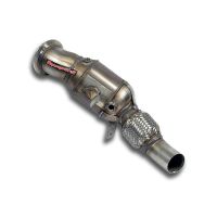 Supersprint Downpipe + Metallic catalytic converter fits for BMW F20 / F21 LCI 125i 2.0T (Motore N20 4 cilindri 218 Hp) 2016 -