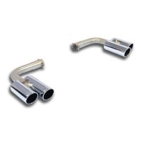 Supersprint Endpipe kit Right OO80 - Left OO80 fits for BMW F25 X3 35d (310 Hp) 2011 -