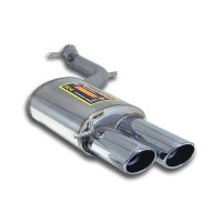 Supersprint Endschalldämpfer Links 90x70 passend für AUDI A8 QUATTRO 4.0 TDI V8 2003 - 2009