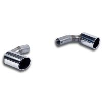 Supersprint Endrohrsatz Rechts O 90 + Links O 90 passend für BMW F23 LCI 218i (3 Zyl./ B38 - 136 PS) 2017 ->