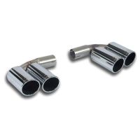 Supersprint Endrohrsatz Rechts OO 80 + Links OO80 passend für BMW F23 LCI 218i (3 Zyl./ B38 - 136 PS) 2017 ->