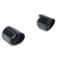 Supersprint Endpipe kit Right - Left -Black- O 120 fits for TOYOTA GT86 2.0i (200 Hp) 12 - 16