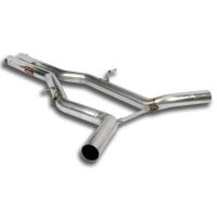 Supersprint Centre -H-Pipe- Right - Left fits for MERCEDES W212 E 500 V8 4.7i Bi-Turbo (Berlina + S.W.) (408 Hp) 2010 - 2014