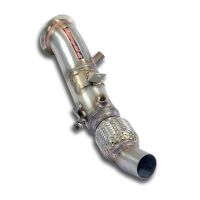 Supersprint Downpipe kit(Replaces catalytic converter) fits for BMW F32 Coupè 418i (3 Zyl./ B38 -136 PS) 2015 -> 2016