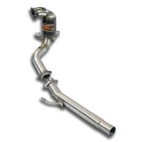 Supersprint Downpipe + Sport Metallcatalyst (GPF-Entfall) fits for SEAT LEON SC 5F 1.5 TSI (130 PS - 150 PS - inbegriffen FR - Modelle mit GPF) 2018 -> (Multilink rear suspension)