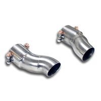 Supersprint Connecting pipes Right - Left for OEM endpipes fits for MERCEDES W212 E 500 V8 4.7i Bi-Turbo (Berlina + S.W.) (408 Hp) 2010 - 2014