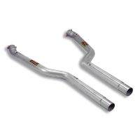 Supersprint Vorderrhor Rechts + Links (für 1° Kat. Ersatz) passend für BMW E64 Cabrio M6 5.0i V10 05 -(Impianto Ø70 mm)