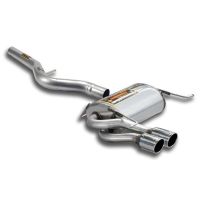Supersprint Rear exhaust OO80 fits for BMW X1 20i xDrive 2.0i Turbo (184 Hp) 2011 -