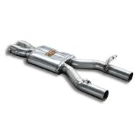 Supersprint Centre exhaust Right - Left fits for MERCEDES C204 C63 AMG Coupè V8 (456 Hp) 2011 -