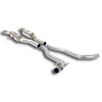 Supersprint Centre exhaust Right - Left fits for JEEP GRAND CHEROKEE SRT8 (6.4i V8 468hp) 2012 -