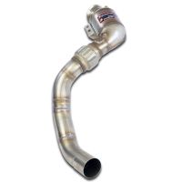 Supersprint Turbo downpipe kit +  Metallic catalytic converter LeftAccepts the stock -Cat.-Back- system fits for BMW F90 M5 Competition 4.4i V8 (S63M - 625 PS) 2018 ->