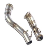 Supersprint Turbo downpipe kit(Primärkat-Entfall) passend für BMW F82 M4 Competition (450 PS - Modelle mit OPF) 2018 -> (GT4 Spec Lightweight Racing System)