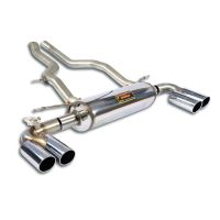 Supersprint Rear sport muffler  right OO80 - left OO80 with valve fits for BMW G29 Z4 M40i (USA Modelle - B58D - 340 PS) 2018 -> (mit klappe)