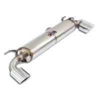 Supersprint Rear sport muffler  right O100 - left O100 with valve fits for TOYOTA GR SUPRA SZ-R 2.0L Turbo (4 Zyl. - 258 PS) 2020 -> (mit klappe)