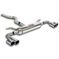 Supersprint Rear exhaust Left -Racing- 100x75 fits for ALPINA B3 (E90) 4x4 3.0i Bi-Turbo (360 Hp) 2007 - 2010