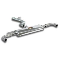 Supersprint Rear exhaust right - left fits for AUDI TT Mk3 2.0 TFSI Quattro (230 Hp) 2015-