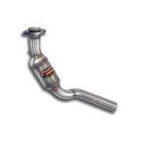 Supersprint Downpipe Links + Sport Metallkatalysator passend für JAGUAR XKR Coupè / Cabrio 5.0L V8 Supercharged (510 PS) 2009 -> 2014 (mit klappe)
