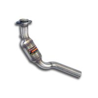 Supersprint Downpipe Links + Sport Metallkatalysator passend für JAGUAR XKR Coupè / Cabrio 4.2i V8 Supercharged (416 PS) 06 -> 08