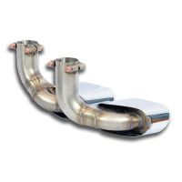 Supersprint Endpipe kit Right 2 x 145x75 fits for MERCEDES C199 SLR AMG/McLaren V8
