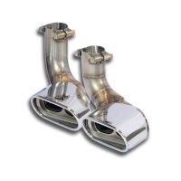 Supersprint Endpipe kit Left 2 x 145x75 fits for MERCEDES C199 SLR AMG/McLaren V8